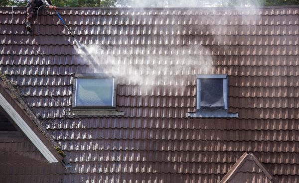 Roof Dirt Removal